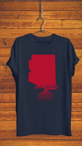 ARIZONA <br> ADULT UNISEX <br> WILDCATS <br> ORGANIC COTTON <br> NAVY